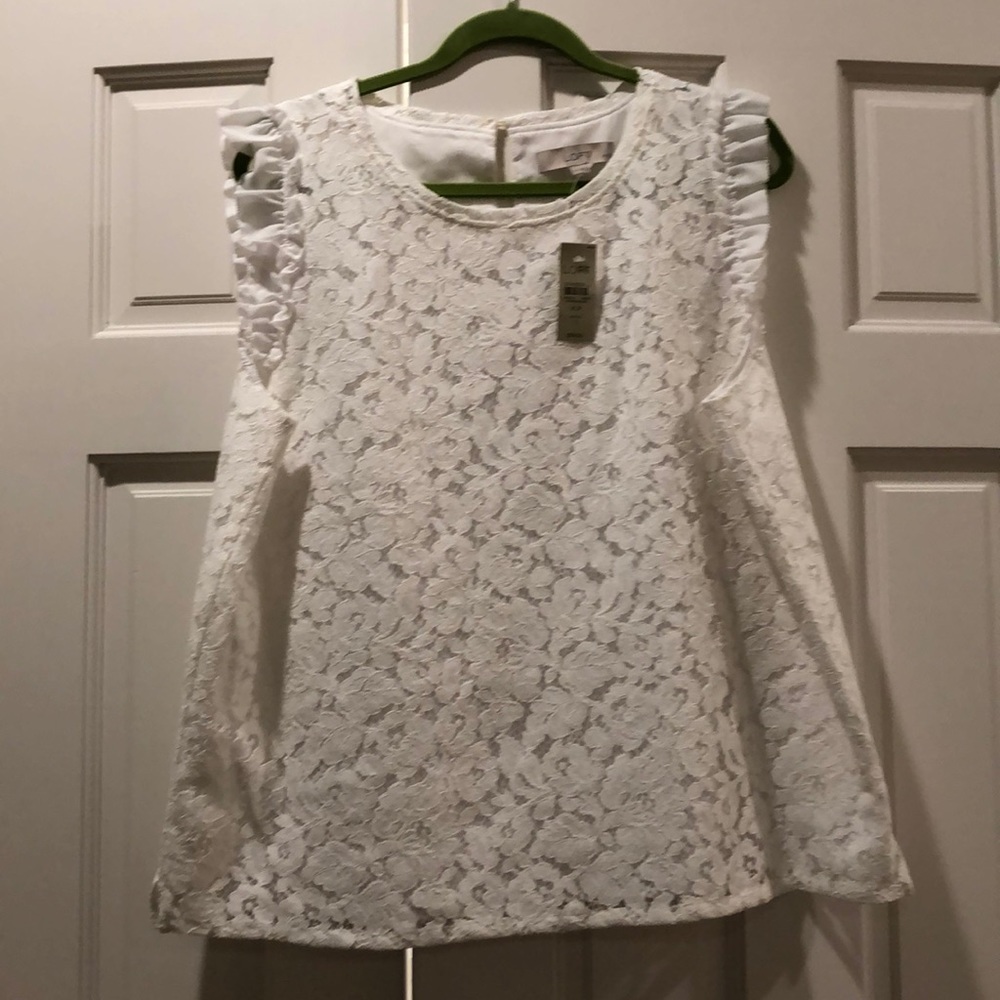 White lace tops